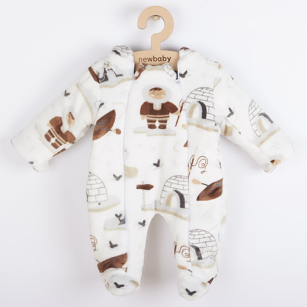 Kojenecký Wellsoft zimní overal New Baby Eskimo