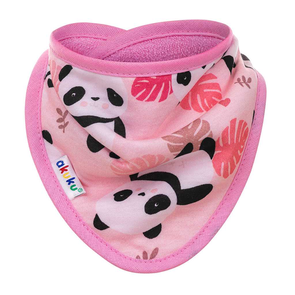 Dětský bryndáček-šátek Akuku panda