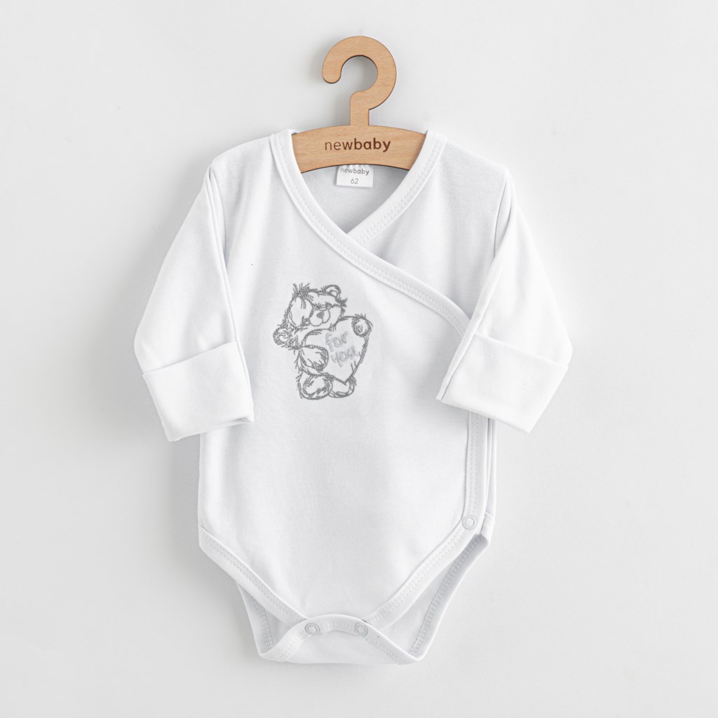 5-dílná kojenecká soupravička do porodnice New Baby Classic bílá - 2