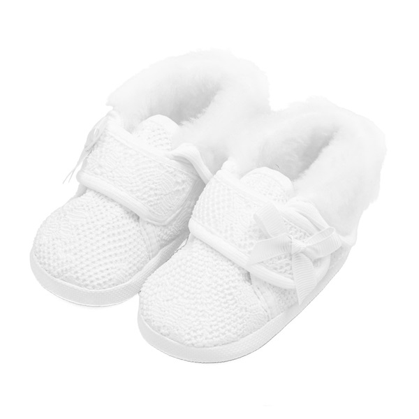 Kojenecké zimní capáčky ke křtu New Baby 3-6 m holka