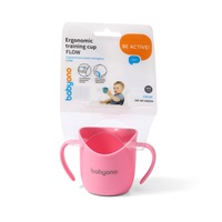 Ergonomický hrneček Baby Ono FLOW růžový