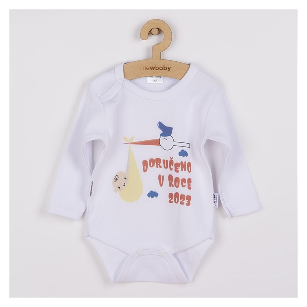 Body s potiskem New Baby Doručeno v roce 2023