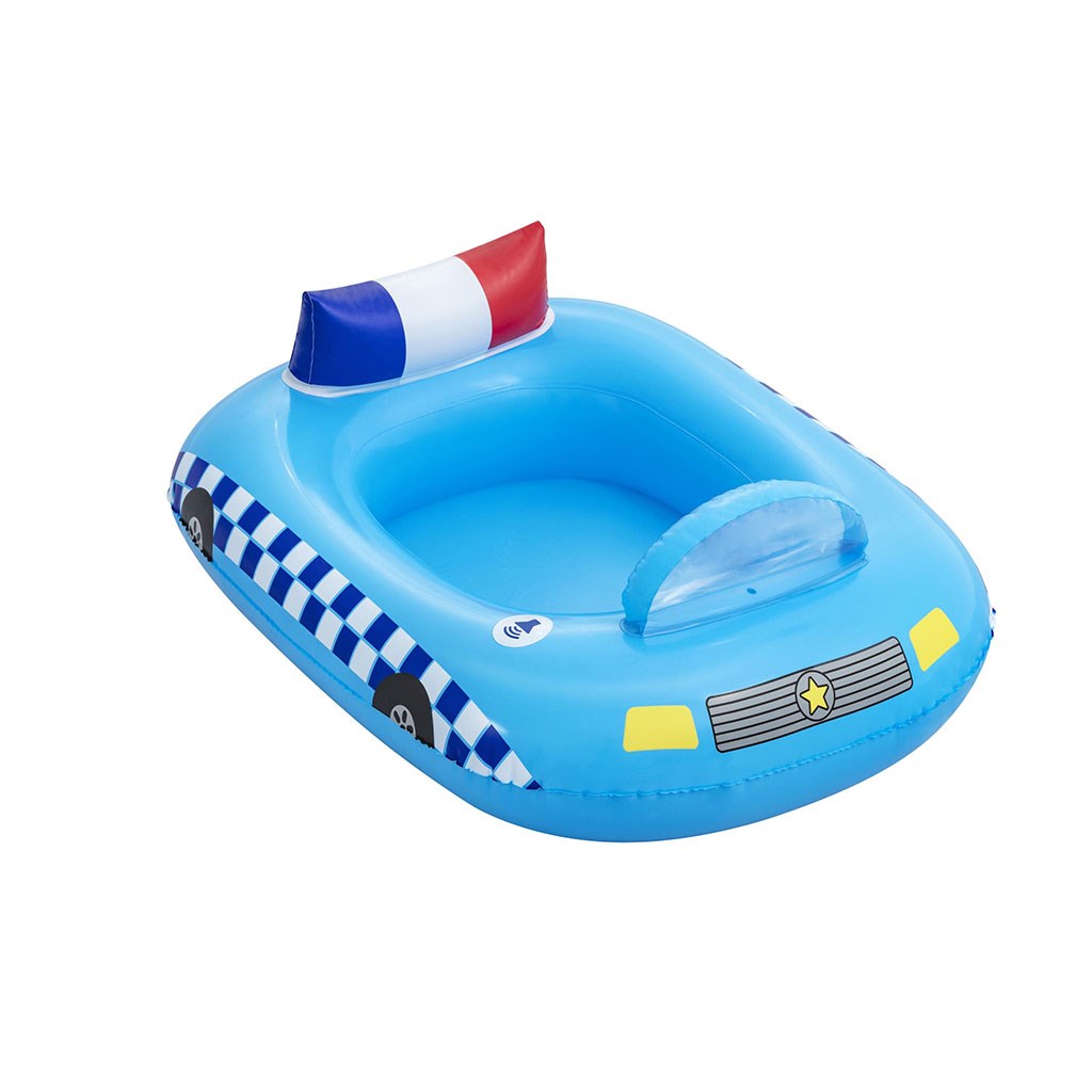 Dětská nafukovací člun se zvukem Bestway Policie 97×74 cm - 1