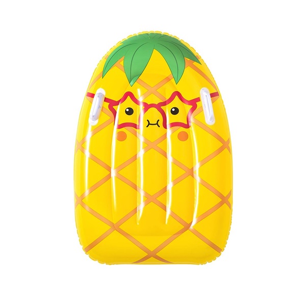 Dětské nafukovací lehátko s úchyty Bestway Ananas 84cm x 56cm