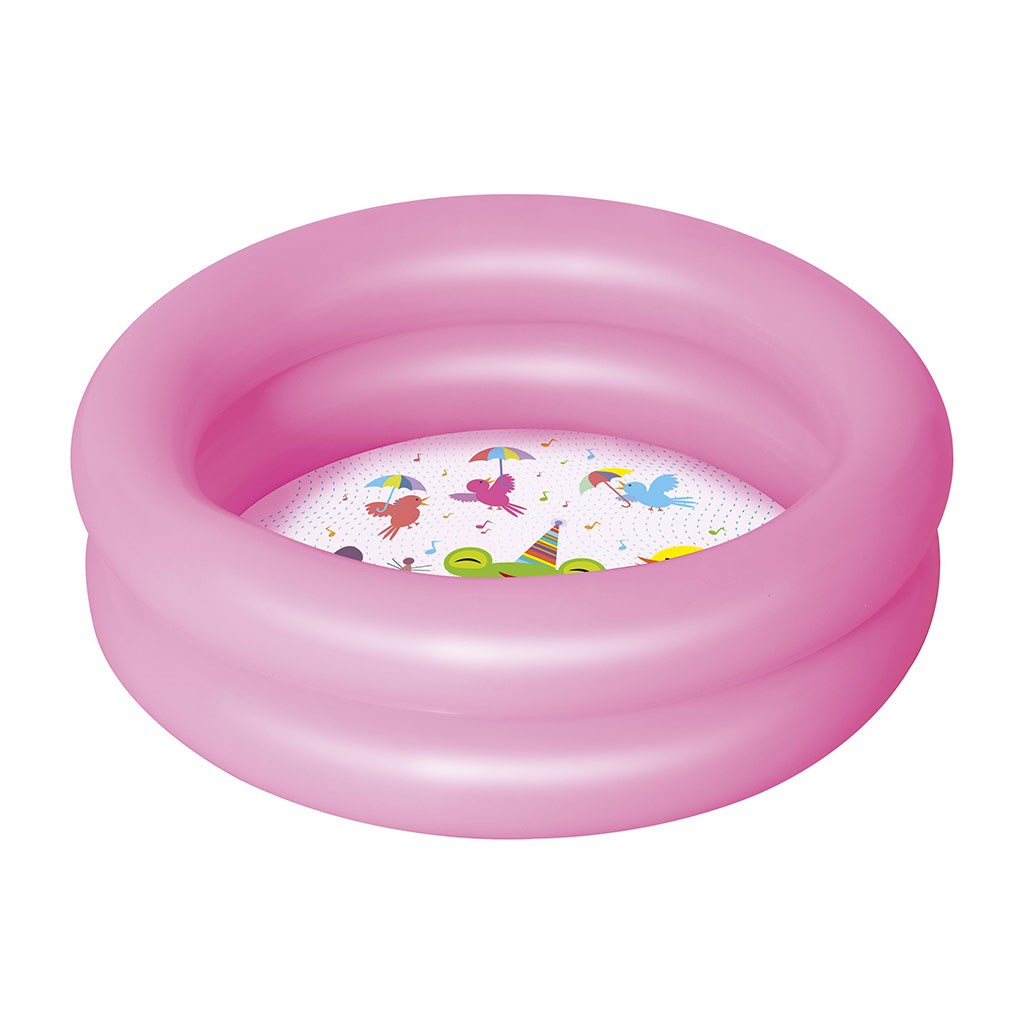 Dětský nafukovací bazén Bestway Mikro 61x15 cm růžový