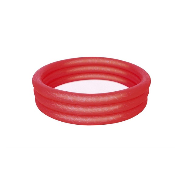 Dětský nafukovací bazén Bestway 102x25 cm červený