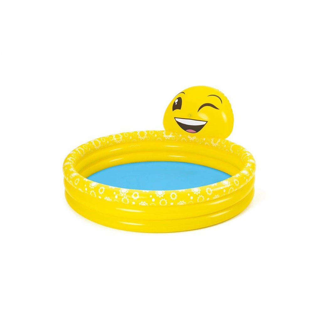 Dětský nafukovací bazén s vodní fontánkou Bestway Smajlík - 1
