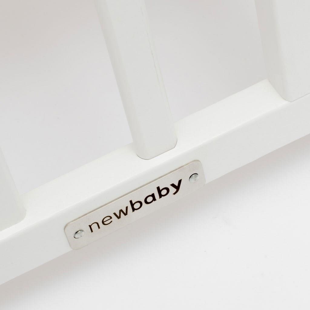 Dětská postýlka New Baby LEO standard bílá - 4