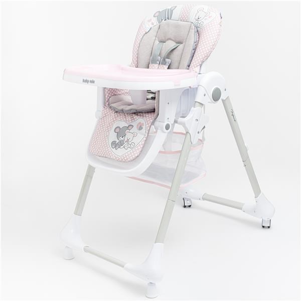 Fotografie Jídelní židlička Baby Mix Infant pink