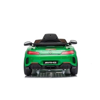 Elektrické autíčko Baby Mix Mercedes-Benz GTR-S AMG green