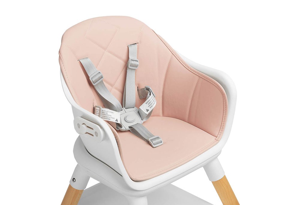 Jídelní židlička CARETERO Bravo pink - 4