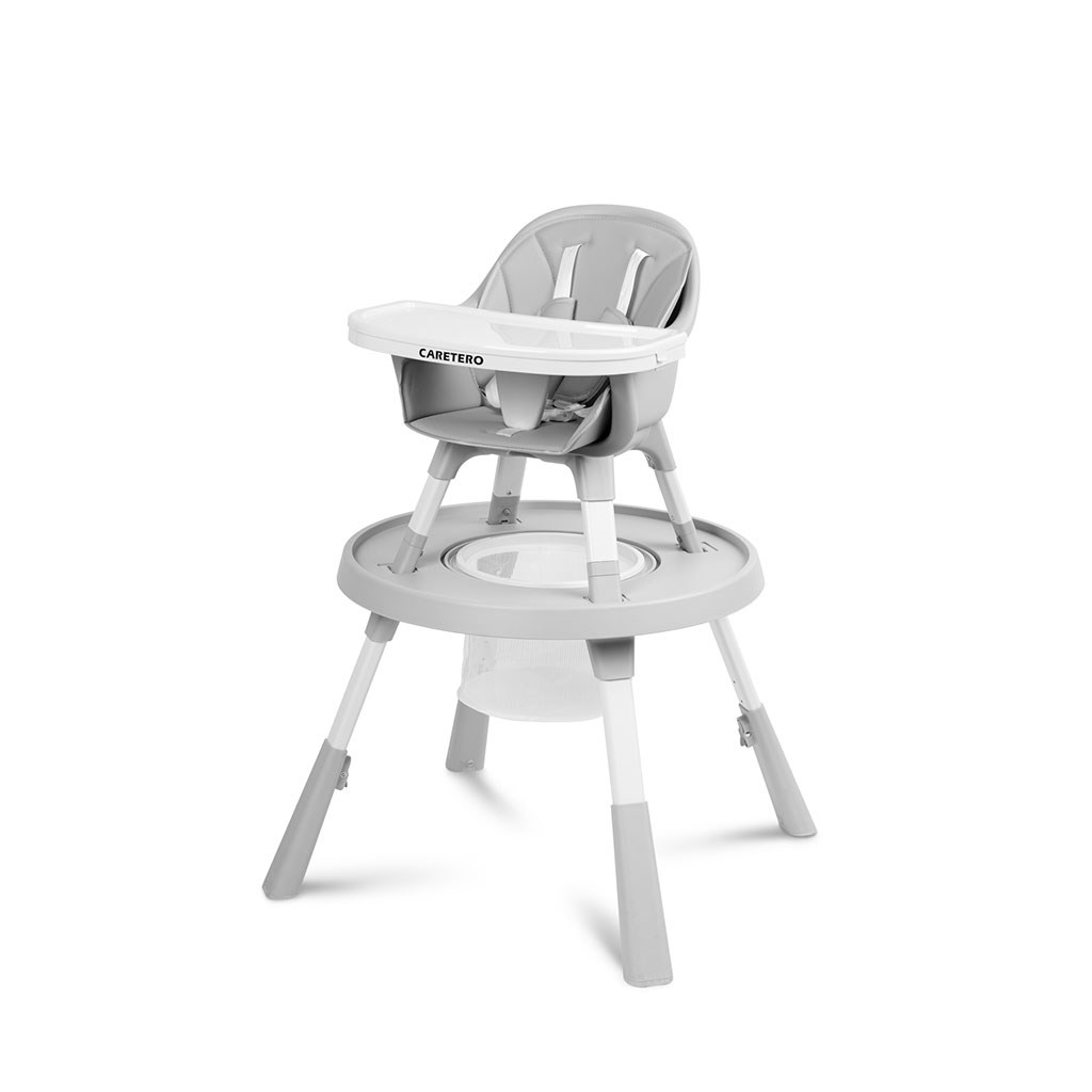 Jídelní židlička CARETERO 3v1 Velmo grey - 1