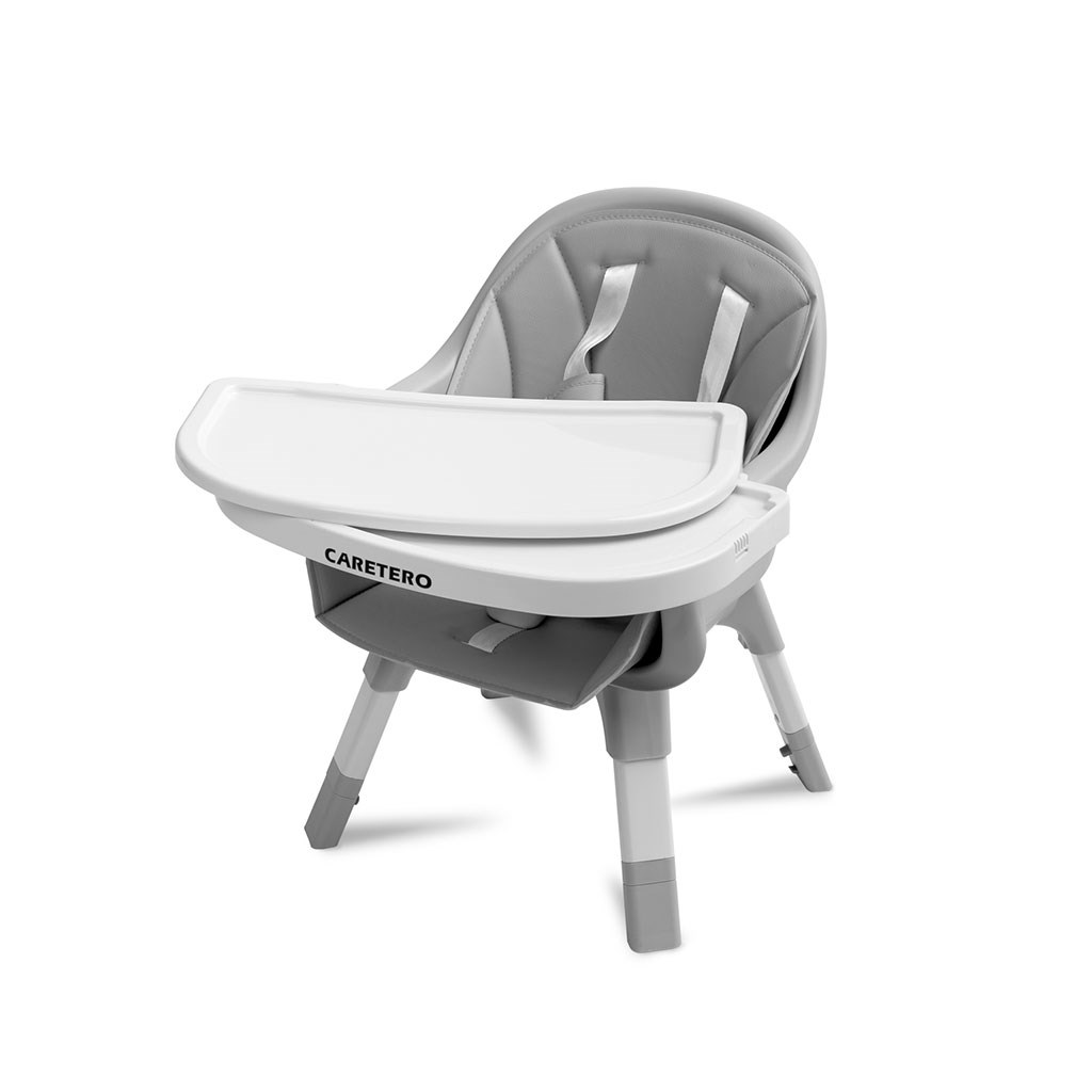 Jídelní židlička CARETERO 3v1 Velmo grey - 3