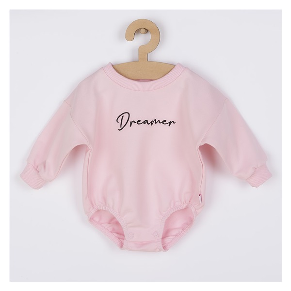 Kojenecké teplákové body baggy Koala Dreamer růžová