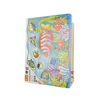 Dřevěné magnetické puzzle Viga Lov ryb