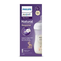 Láhev Avent Natural Response 260 ml +1m žirafa