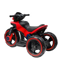 Dětská elektrická motorka Baby Mix POLICE červená (poškozený obal)