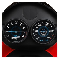 Dětská elektrická motorka Baby Mix POLICE červená (poškozený obal)