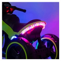 Dětská elektrická motorka Baby Mix POLICE červená (poškozený obal)
