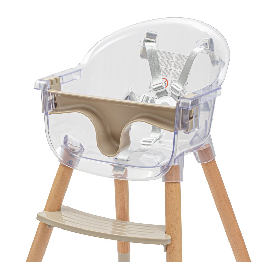 Jídelní židlička Baby Mix Ingrid wooden beige - 2