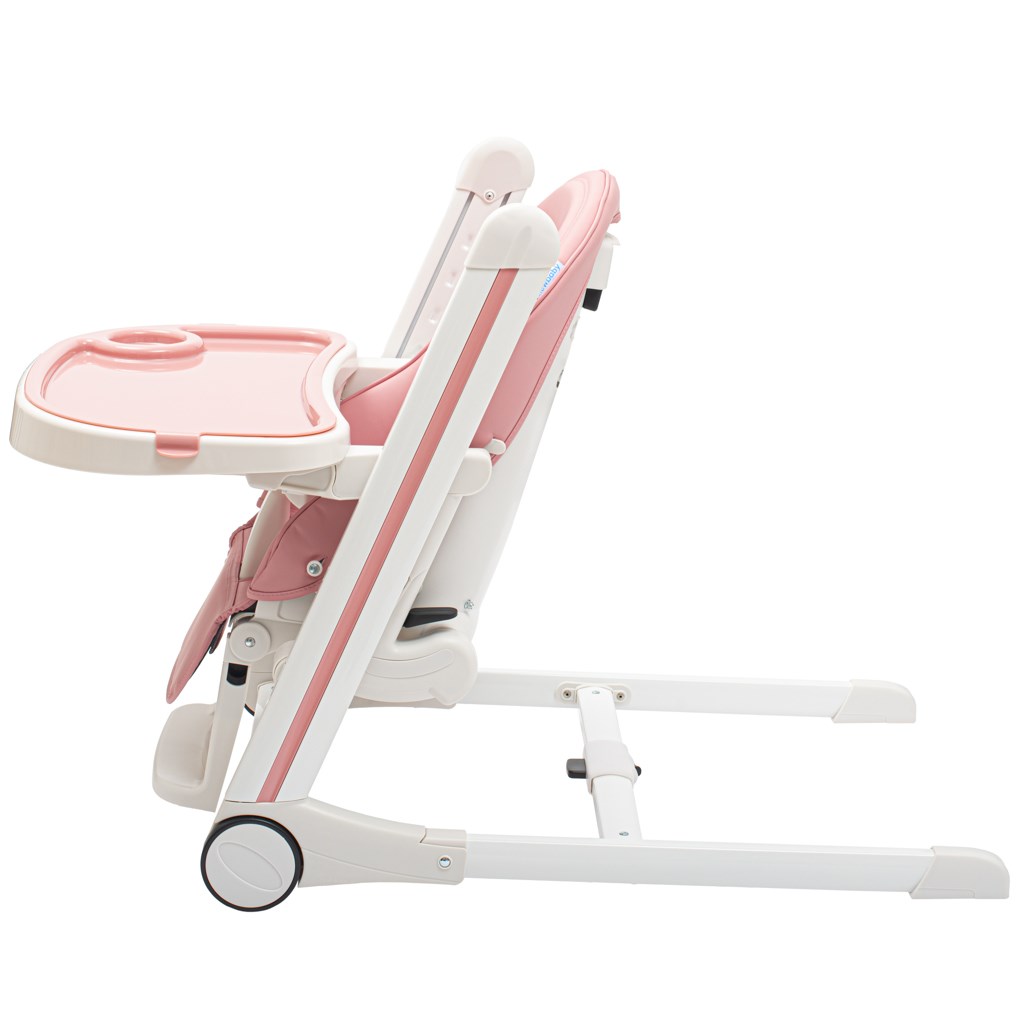 Jídelní židlička Muka NEW BABY dusty pink - 9
