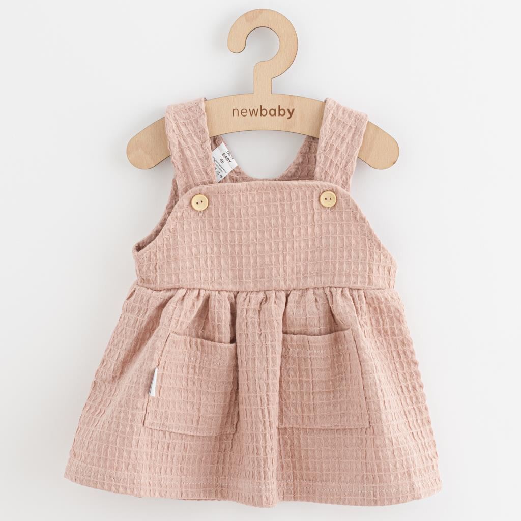 Kojenecké mušelínová sukýnka New Baby Comfort clothes růžová vel. 68 (4-6m)
