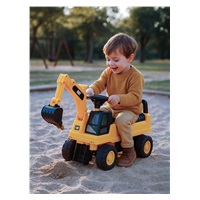 Dětské odrážedlo CAT Bagr Baby Mix žluté