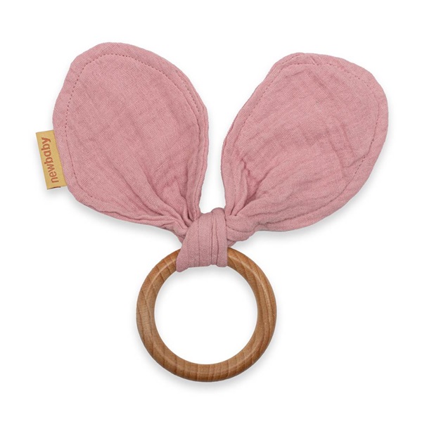 Kousátko pro děti ouška New Baby Ears pink