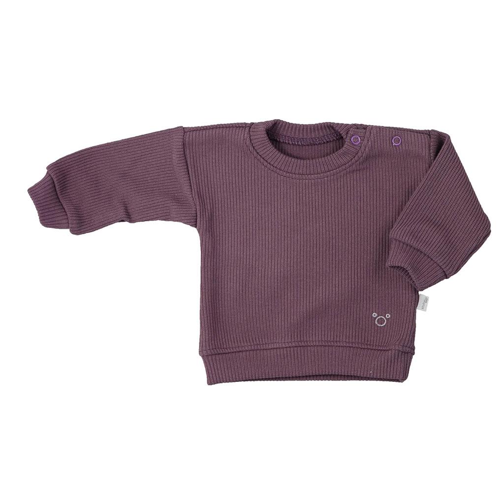 Kojenecké tričko Koala Pure purple vel. 62 (3-6m)