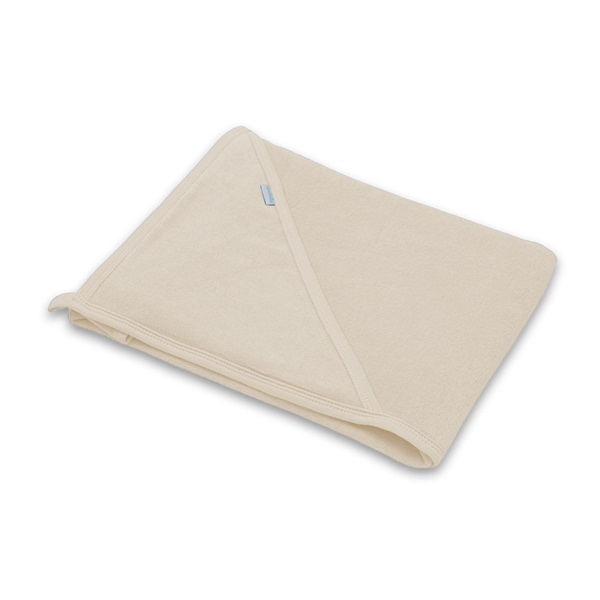 Dětská luxusní froté osuška s kapucí New Baby Comfortably 80x80 cm beige