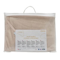 Dětská luxusní froté osuška s kapucí New Baby Comfortably 80x80 cm beige