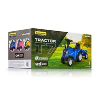 Odrážedlo NEW HOLLAND T7 TRAKTOR Milly Mally růžové