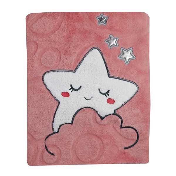 Dětská deka Koala Sleeping Star pink