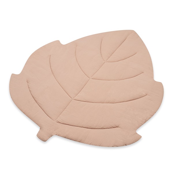 Mušelínová hrací deka New Baby Leaf beige