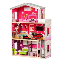Dřevěný domeček pro panenky Ecotoys Malibu residence