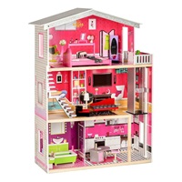 Dřevěný domeček pro panenky Ecotoys Malibu residence