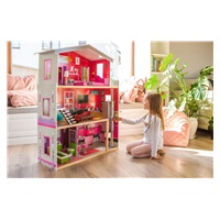 Dřevěný domeček pro panenky Ecotoys Malibu residence