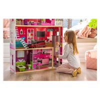 Dřevěný domeček pro panenky Ecotoys Malibu residence