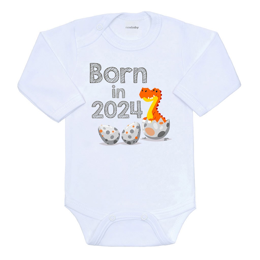 Body s potiskem New Baby Born in 2024 dinosaurus - 1