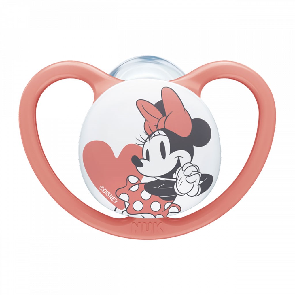 Cumlík Space  Disney Mickey Mouse červená 0-6m