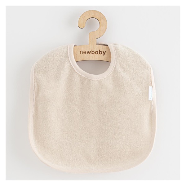Dětský froté bryndák New Baby Comfortably beige