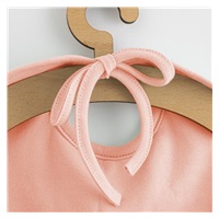 Dětský froté bryndák New Baby Comfortably pink