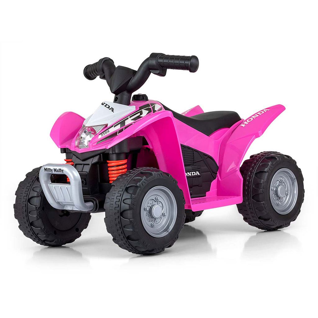 Elektrická čtyřkolka Milly Mally Honda ATV růžová - 1