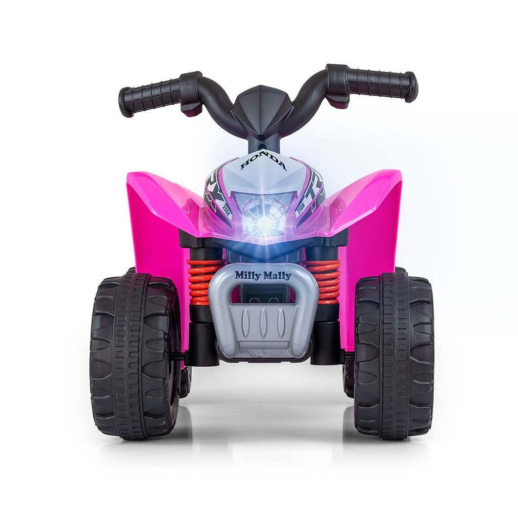 Elektrická čtyřkolka Milly Mally Honda ATV růžová - 1