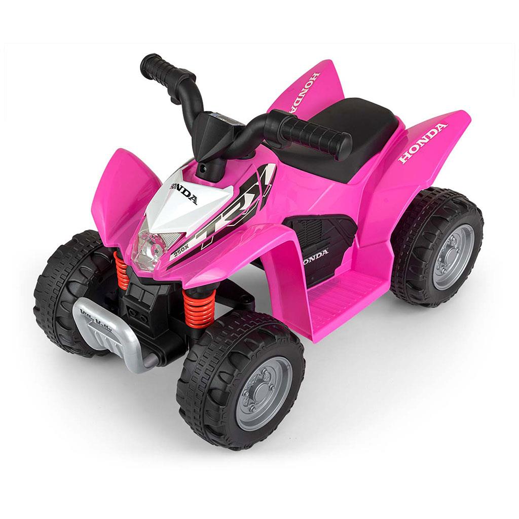 Elektrická čtyřkolka Milly Mally Honda ATV růžová - 3