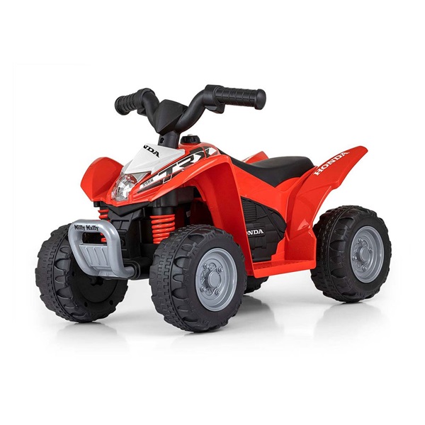 Elektrická čtyřkolka Milly Mally Honda ATV červená