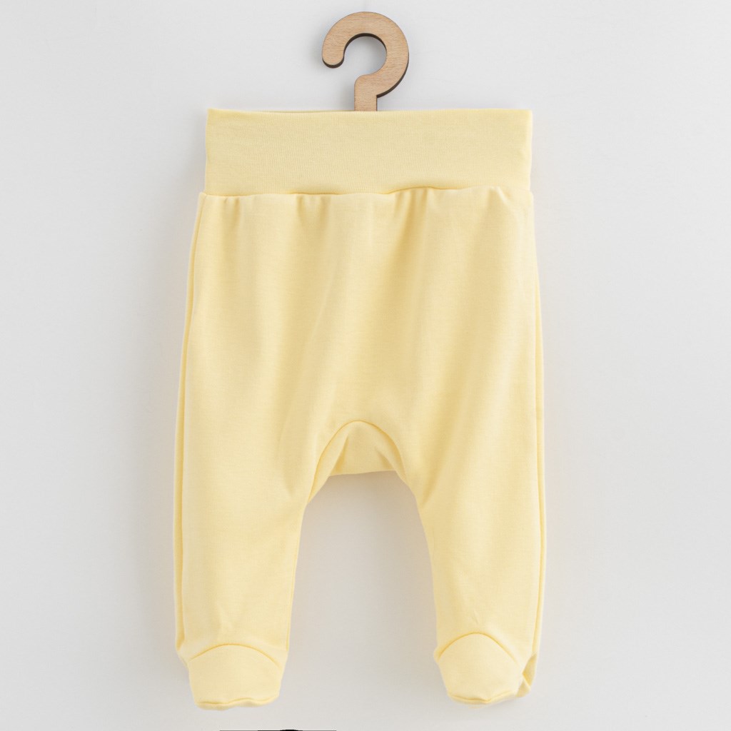 Kojenecké polodupačky New Baby Casually dressed žlutá - 1
