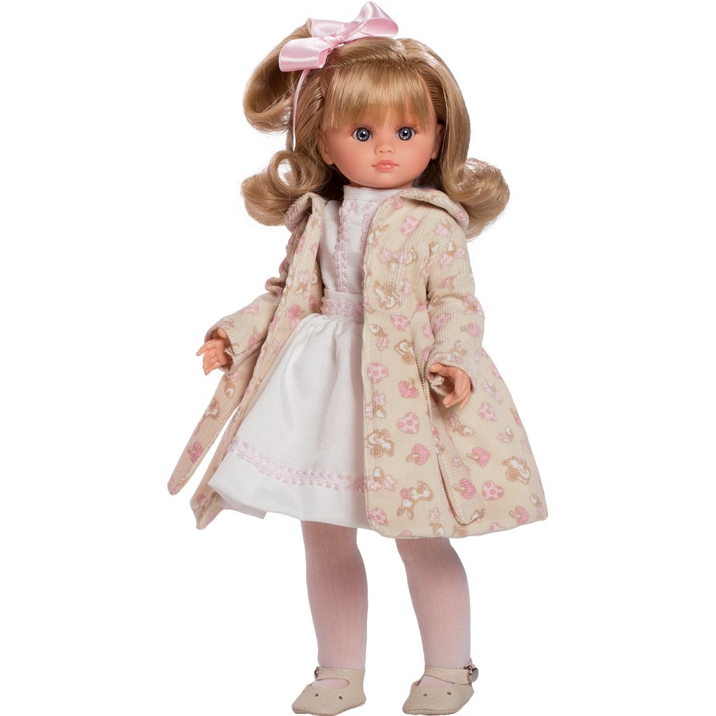 Luxusní dětská panenka-holčička Berbesa Flora 42cm (poškozený obal) - 1
