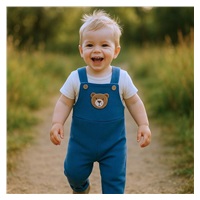 Kojenecké lacláčky New Baby Luxury clothing Oliver modré