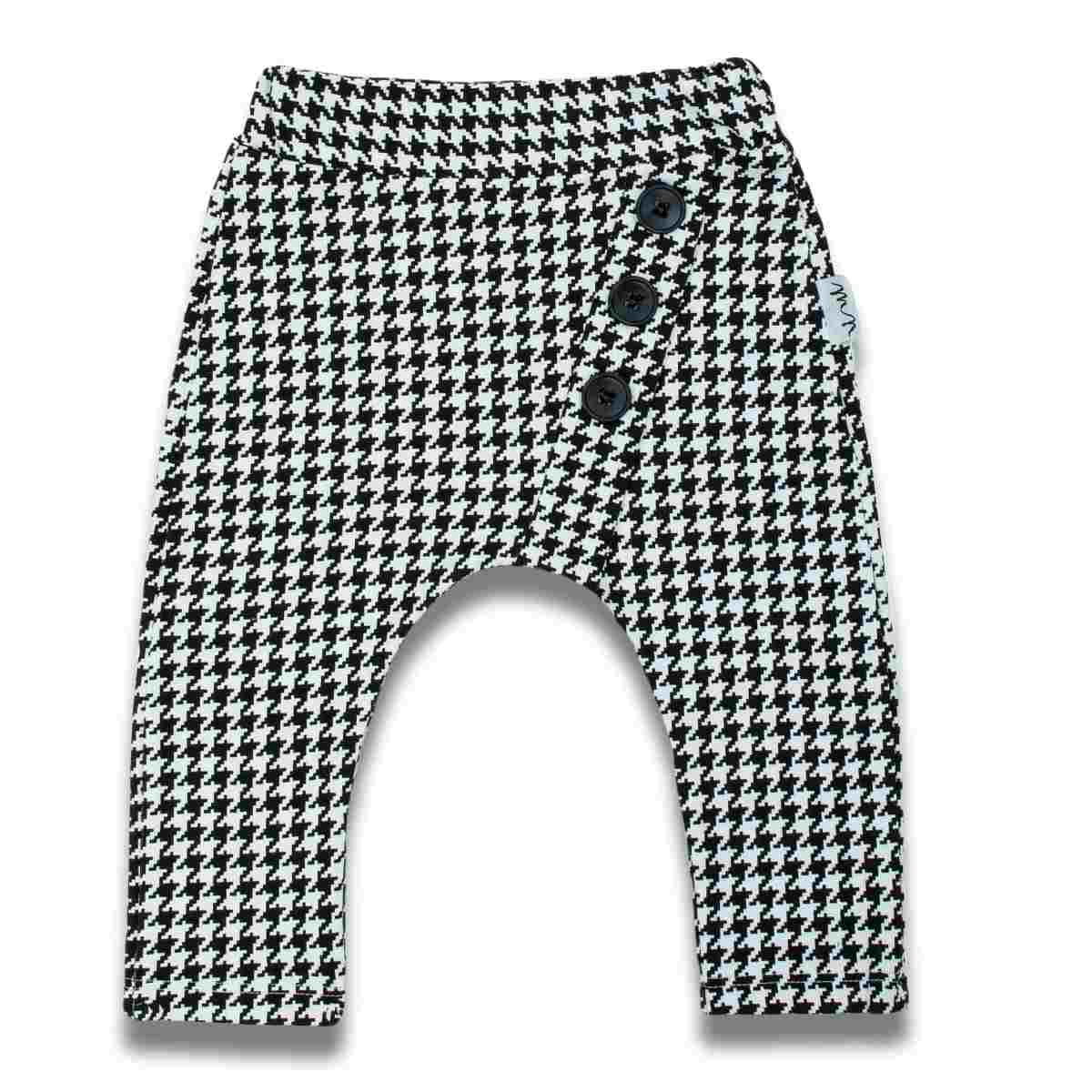 Kojenecké bavlněné kalhoty Nicol Viki vel. 56 (0-3m)